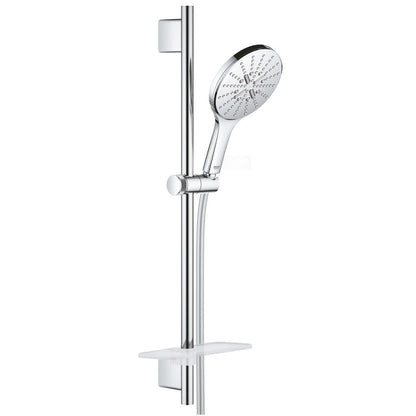 Grohe Rainshower SmartActive 150 Set dus cu bara 60 cm si savoniera, crom