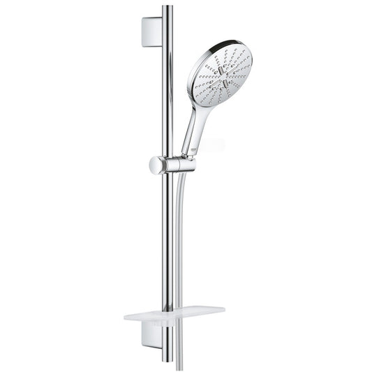Grohe Rainshower SmartActive 150 Set dus cu bara 60 cm si savoniera, crom