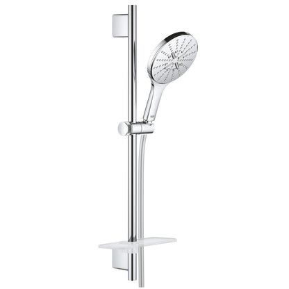 Grohe Rainshower Eco SmartActive 150 Set dus cu bara 60 cm si savoniera, crom