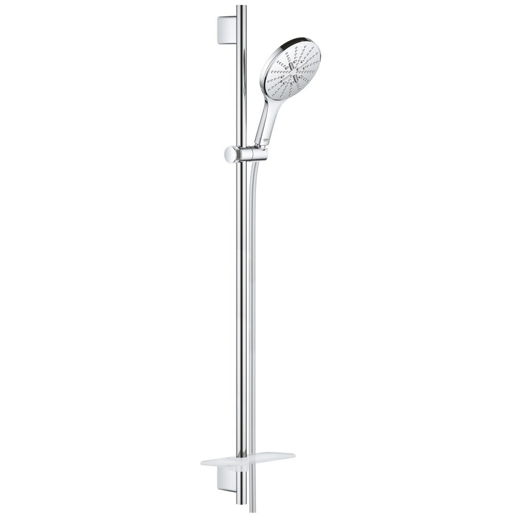 Grohe Rainshower SmartActive 150 Set dus cu bara 90 cm si savoniera, crom