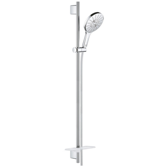 Grohe Rainshower SmartActive 150 Set dus cu bara 90 cm si savoniera, crom