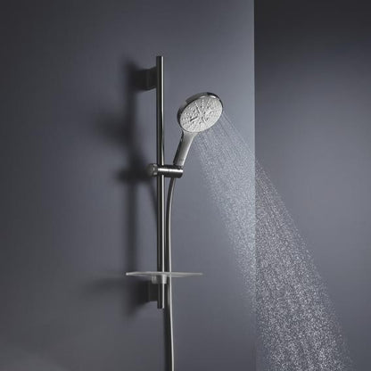 Grohe Rainshower Eco SmartActive 150 Set dus cu bara 90 cm si savoniera, crom