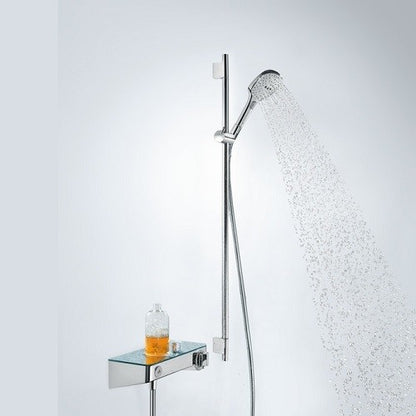Hansgrohe Raindance Select E 120/Unica`S Puro Set dus cu bara 90 cm, crom