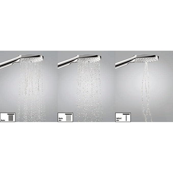 Hansgrohe Raindance Select E 120/Unica`S Puro Set dus cu bara 90 cm, crom