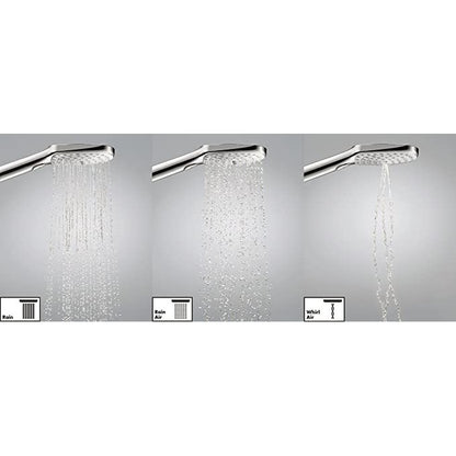 Hansgrohe Raindance Select E 120/Unica`S Puro Set dus cu bara 90 cm, crom