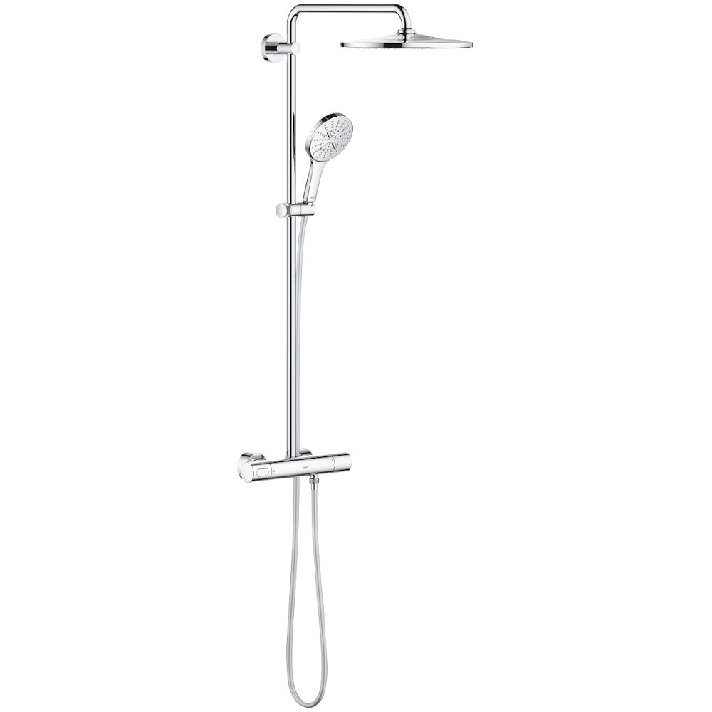Coloana dus cu baterie si termostat Grohe Rainshower SmartActive 310