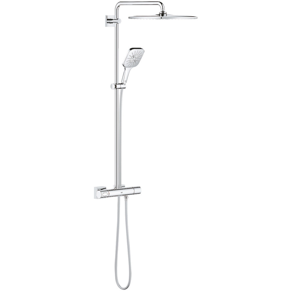 Coloana dus cu baterie si termostat Grohe Rainshower SmartActive 310 crom