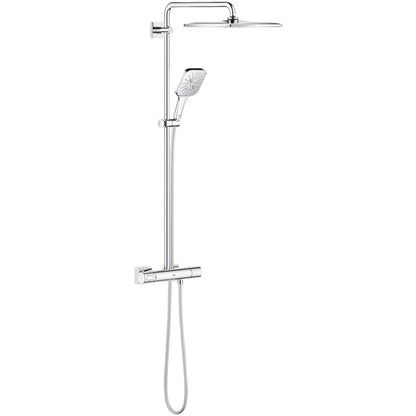 Coloana dus cu baterie si termostat Grohe Rainshower SmartActive 310 crom