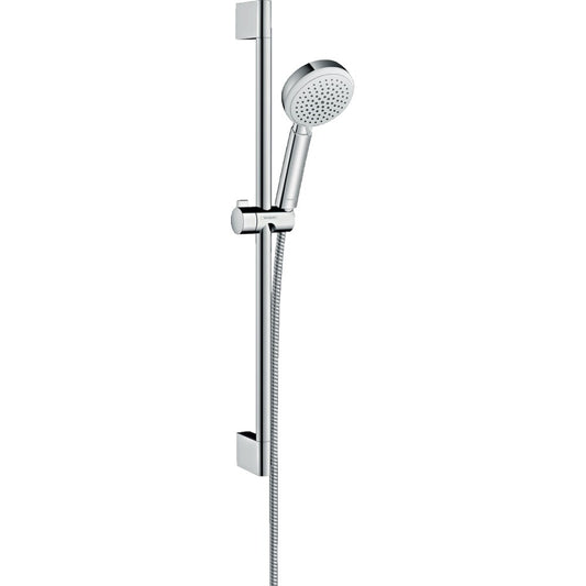 Hansgrohe Crometta 100 Vario Set dus cu bara 65 cm, alb/crom