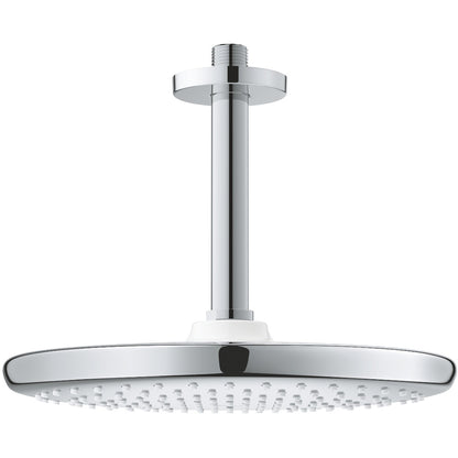 Palarie dus fix Grohe Tempesta 250, Ø25 cm cu brat, montaj pe tavan