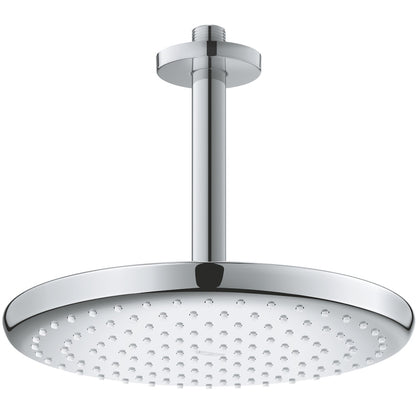 Palarie dus fix Grohe Tempesta 250, Ø25 cm cu brat, montaj pe tavan