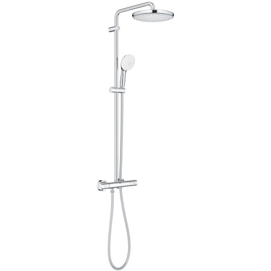 Coloana dus cu baterie si termostat Grohe Tempesta System 250