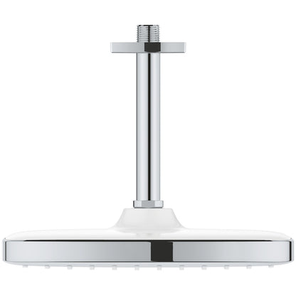 Palarie dus fix Grohe Tempesta 250 Cube, 25x25 cm cu brat, montaj pe tavan