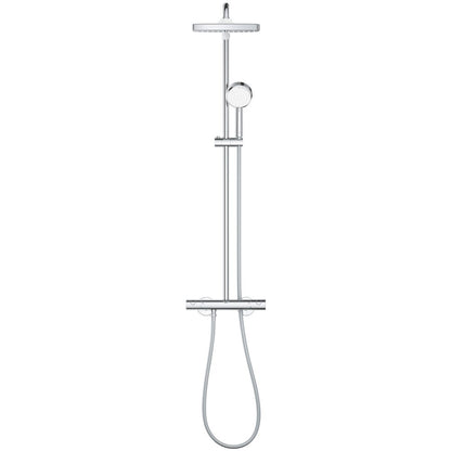 Coloana dus cu baterie si termostat Grohe Tempesta Cosmopolitan 250 Cube