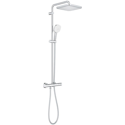 Coloana dus cu baterie si termostat Grohe Tempesta System 250 Cube