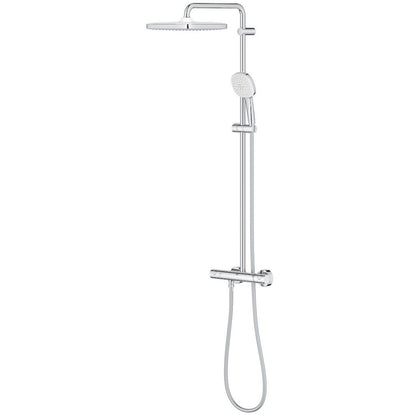 Coloana dus cu baterie si termostat Grohe Tempesta System 250 Cube