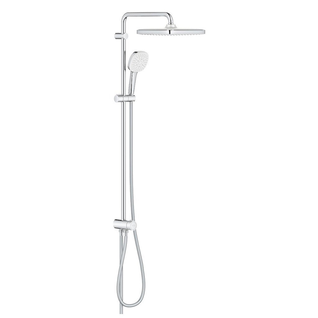 Coloana dus fara baterie Grohe Tempesta System 250 Cube, bara H92 cm, crom