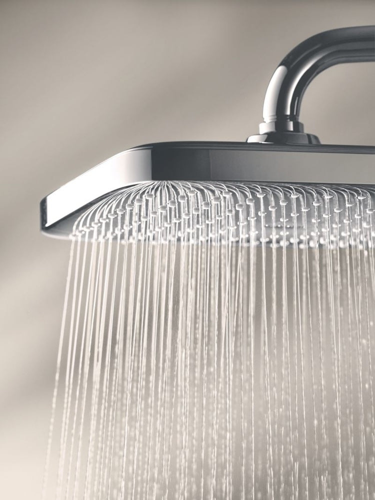 Coloana dus cu baterie si termostat Grohe Vitalio Start System 250 Cube