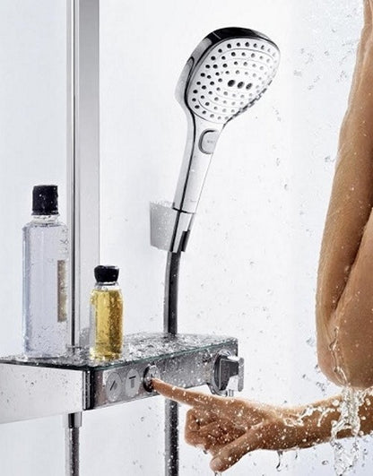 Hansgrohe Raindance Select E 120 Set dus cu suport, furtun 160 cm, crom