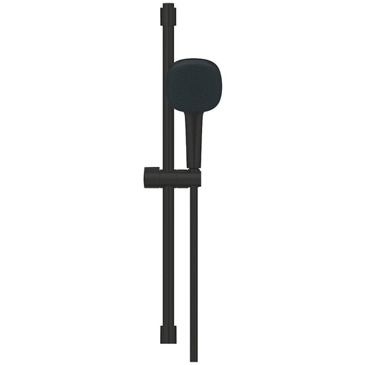 Grohe Tempesta Cube 110 Set dus cu bara 60 cm, 2 jeturi, negru mat