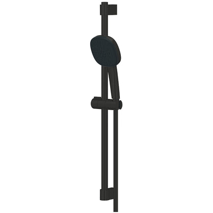 Grohe Tempesta Cube 110 Set dus cu bara 60 cm, 2 jeturi, negru mat
