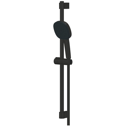 Grohe Tempesta Cube 110 Set dus cu bara 60 cm, 2 jeturi, negru mat