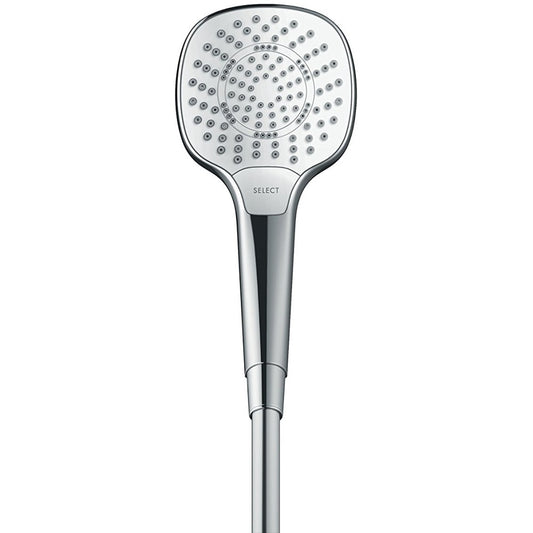 Para dus Hansgrohe Croma Select E Multi alb/crom