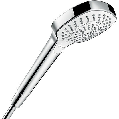 Para dus Hansgrohe Croma Select E Multi alb/crom