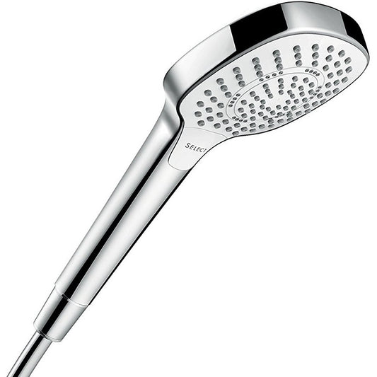 Para dus Hansgrohe Croma Select E Multi alb/crom