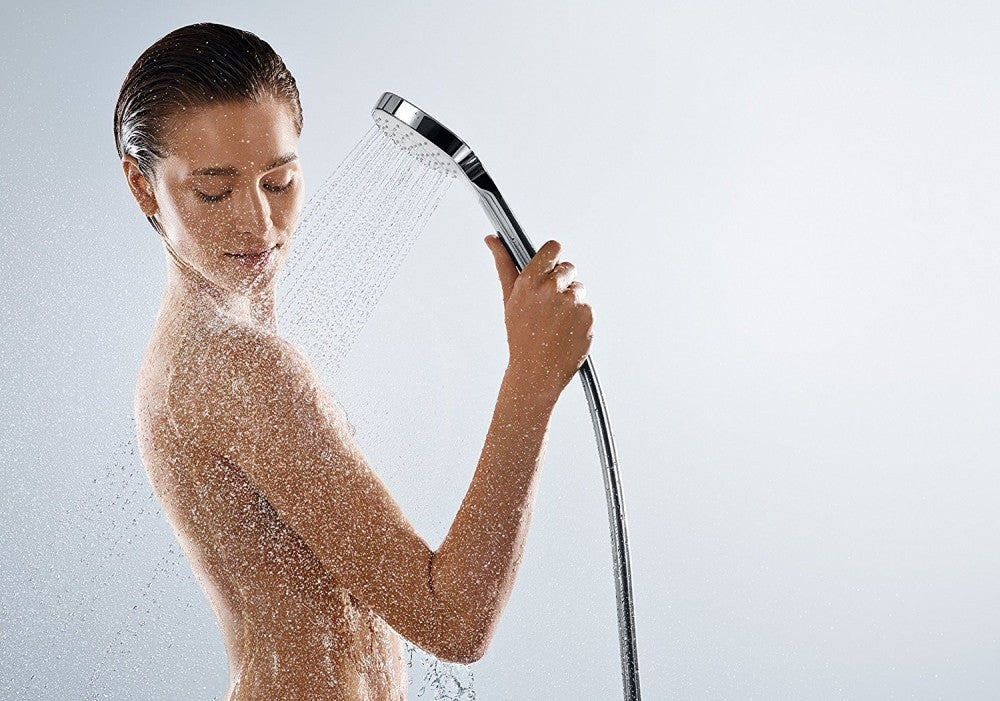 Para dus Hansgrohe Croma Select E Vario alb/crom