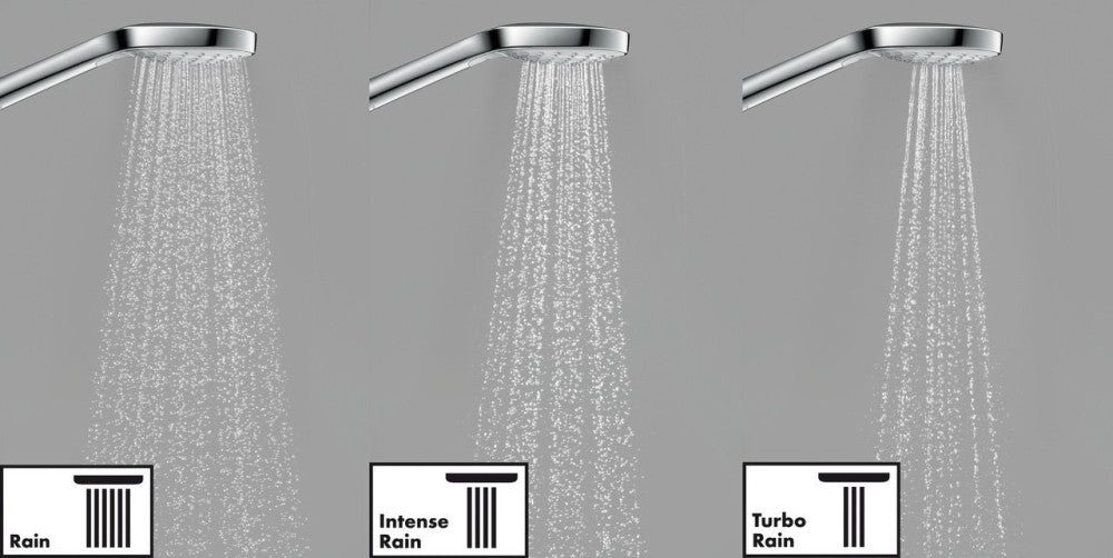 Para dus Hansgrohe Croma Select E Vario alb/crom