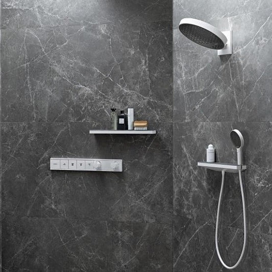 Hansgrohe Rainfinity Porter 500 Cot de iesire cu suport dus si polita