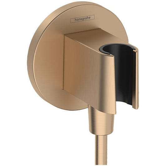 Hansgrohe Fixfit S Cot de iesire cu suport dus, bronz periat