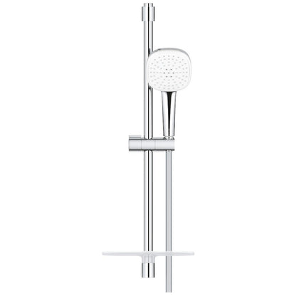 Grohe Tempesta Cube 110 Set dus cu bara 60 cm si savoniera 2 jeturi, crom