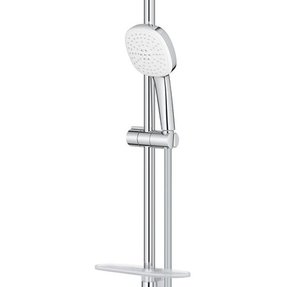 Grohe Tempesta Cube 110 Set dus cu bara 60 cm si savoniera 2 jeturi, crom