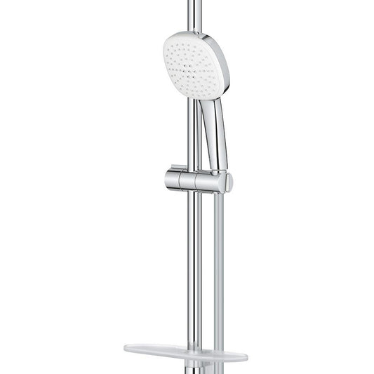 Grohe Tempesta Cube 110 Set dus cu bara 60 cm si savoniera 2 jeturi, crom