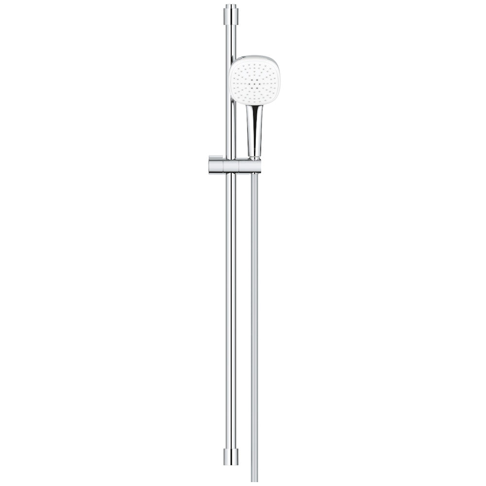 Grohe Tempesta Cube 110 Set dus cu bara 90 cm, 2 jeturi