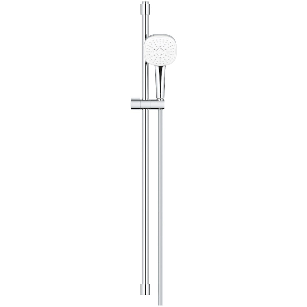 Grohe Tempesta Cube 110 Set dus cu bara 90 cm, 3 jeturi