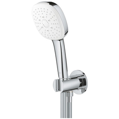 Grohe Tempesta Cube 110 Set dus cu suport si cot iesire, 3 jeturi