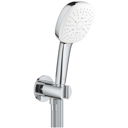 Grohe Tempesta Cube 110 Set dus cu suport si cot iesire, 3 jeturi