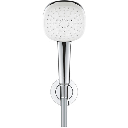 Grohe Tempesta Cube 110 Set dus cu suport si cot iesire, 3 jeturi
