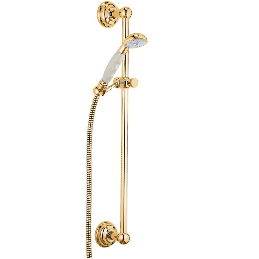 Kludi Adlon Set dus cu bara 60 cm, placat cu aur