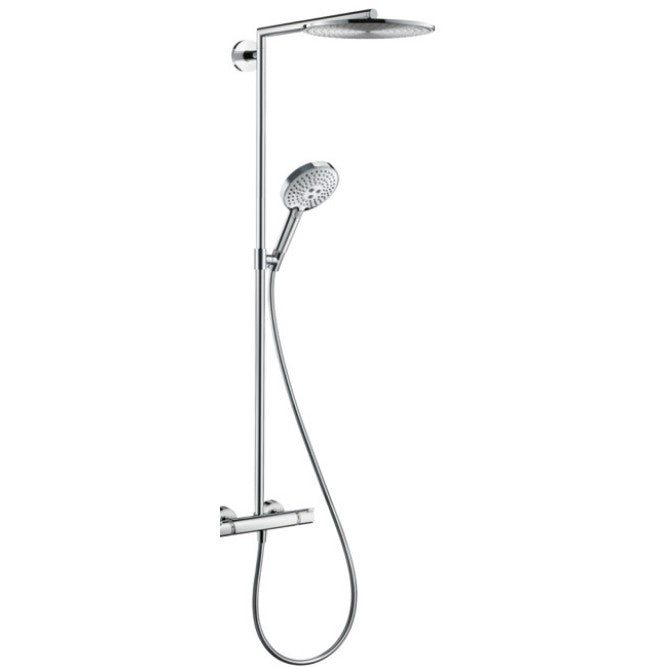 Coloana dus cu baterie si termostat Hansgrohe Raindance Select E 300