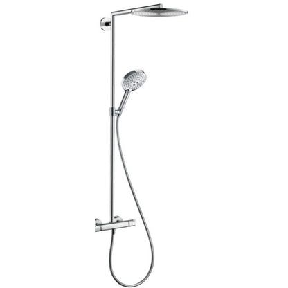 Coloana dus cu baterie si termostat Hansgrohe Raindance Select E 300