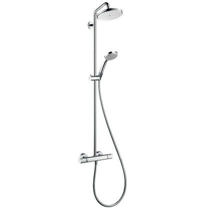 Coloana dus cu baterie si termostat Hansgrohe Croma 160