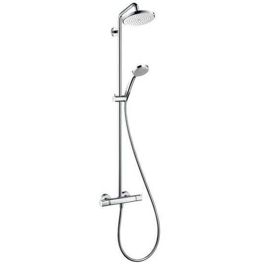 Coloana dus cu baterie si termostat Hansgrohe Croma 160