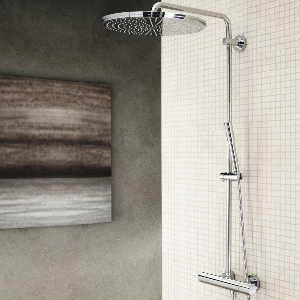 Coloana dus cu baterie si termostat Grohe Rainshower 400