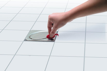 Piesa superioara si capac din inox pentru corp sifon Kessel Oval System 100