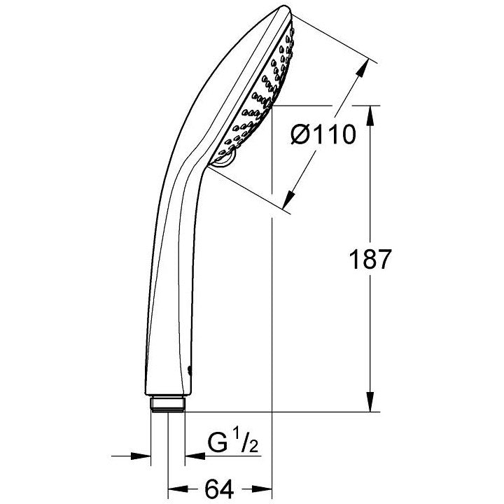 Para dus Grohe Euphoria 110 Champagne