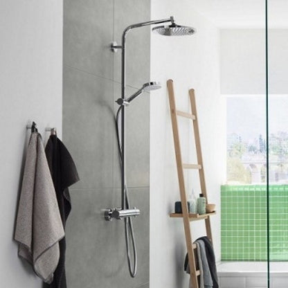 Coloana dus cu baterie si termostat Hansgrohe Crometta S 240 1jet